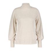 Red Button Top srb4067 sweet roll neck stone