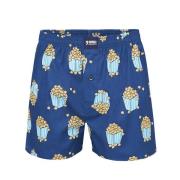 Happy Shorts Wijde boxershort heren popcorn print