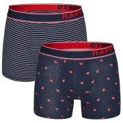 Happy Shorts 2-pack boxershorts heren aardbeien / gestreept