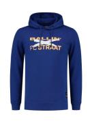 Ballin Amsterdam X FC Straat - Heren Slim Fit Hoodie - Cobalt