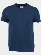 Bos Bright Blue T-shirt korte mouw cooper t-shirt pique 23108co54bo/26...