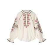 Summum 2s3023-11939 top flower embroidery