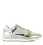 HOFF Iron metallic zilver/ lage sneakers dames