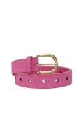 Fabienne Chapot Acc-420-blt-ss24 cut it out heart belt pink candy