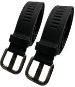 ARIESZZZ Riem unisex leder - 2 pack