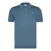 Blue Industry Gebreide luxe basic polo