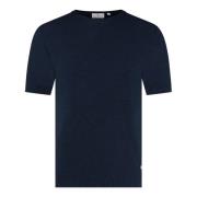 Blue Industry Cotton linnen t-shirt