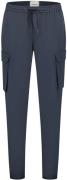 Pure Path Regular fit casual pants navy