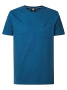 Petrol Industries Heren shirt m-3020-tsr619 5164 blue race