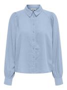 Only Onlcaro l/s linen bl puff shirt cc