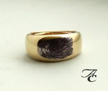 Atelier Christian Fingerprint ring
