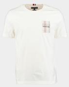 Tommy Hilfiger T-shirt korte mouw monotype woven label tee mw0mw35459/...