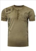 Rusty Neal T-shirt heren - groen 15241