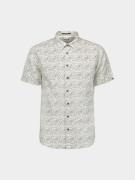 No Excess Casual hemd korte mouw shirt short sleeve allover pr 2344037...