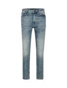 Purewhite The jone w0500 blue denim