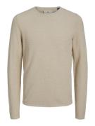 Jack & Jones Jprblumiguel knit crew neck noos beige