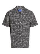 Jack & Jones Jorluke seersucker resort shirt ss dessin