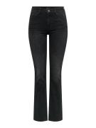 Only Onlblush mid flared dnm ta black denim