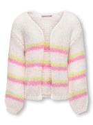 Only Kognordic life ls stripe cardigan ecru dessin