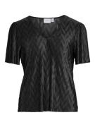 Vila Viplira v-neck ss topr -