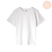 Summum Lyon-30645 110 short sleeve top classic cotton tee white