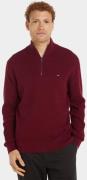 Tommy Hilfiger Pullover structure zip mock mw0mw36527/vlp