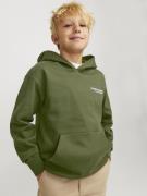 Jack & Jones Jcoaero print sweat hood jnr