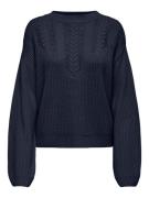 Jacqueline de Yong Jdylinn ls cable pullover knt navy