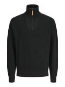 Jack & Jones Jcooutdoor knit half zip high neck -