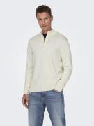 Only & Sons Onswyler life reg 14 half zip knit