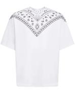 Marcelo Burlon Bandana oversized t-shirt white