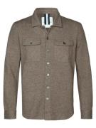 Profuomo Wol knitted overshirt