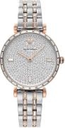 Emporio Armani Staal quartz dames horloge