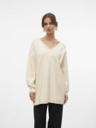 Vero Moda Vmgold roll ls long v-neck pullover