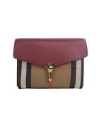 Burberry Macken leren crossbody tas