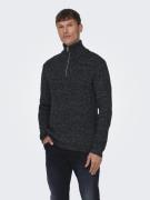 Only & Sons Onsmalaki reg 7 half zip knit cs