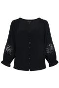 Elvira Collections Blouse liz antraciet