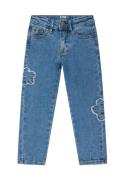 Daily 7 Meisjes jeans mom fit patch flower