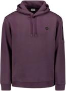 No Excess Sweater hooded aubergine