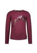 B.Nosy Meisjes shirt tara grape wine