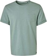 No Excess T-shirt korte mouw ronde hals zinc