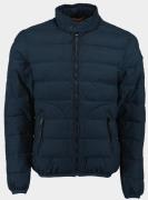 Bos Bright Blue Scotland blue winterjack jerk outdoor jacket wool look...