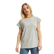 Urban Classics Dames verlengd schouder t-shirt (set van 2)