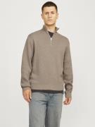 Jack & Jones Jprblamilano stitch knit half zip s