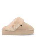 Warmbat Pantoffels flurry plateau fls371054 beige