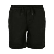 Urban Classics Jongens twill stretch joggingshort