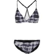 Urban Classics Dames tie dye triangle rug bikini