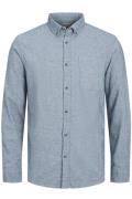 Jack & Jones Jjeclassic melange shirt ls sn blue denim