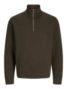 Jack & Jones Jprblamilano stitch knit half zip s -