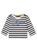 Noppies Jongens shirt ger stripe butterceam